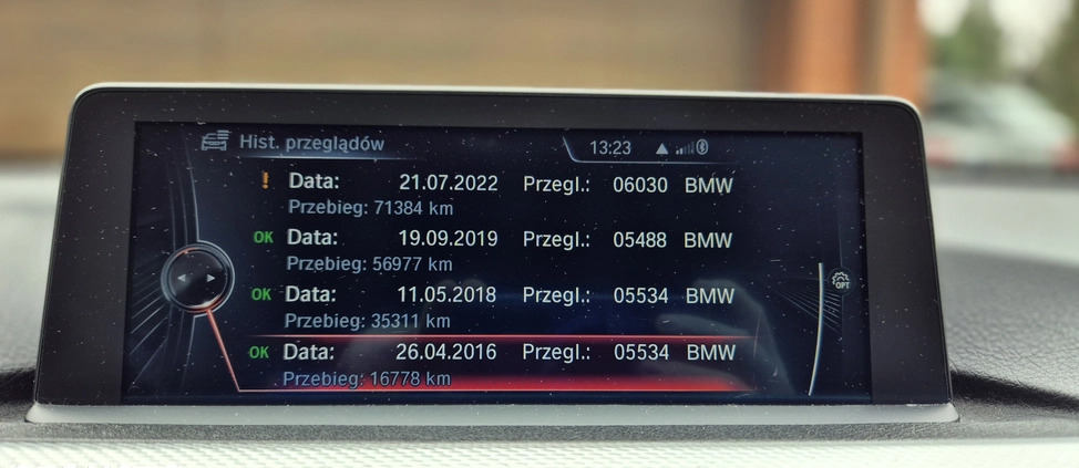 BMW Seria 4 cena 82900 przebieg: 120000, rok produkcji 2015 z Chodzież małe 277